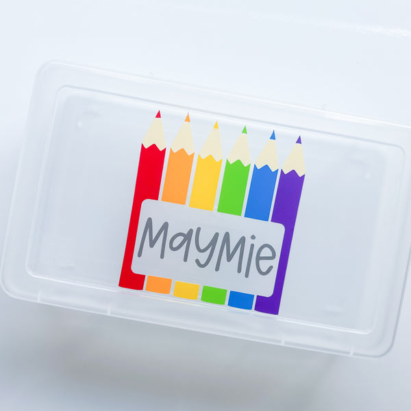 Personalized Pencil Box