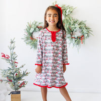 Bows & Baubles Christmas Gown