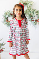 Bows & Baubles Christmas Gown