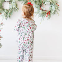 Christmas Tiding Ruffle Romper