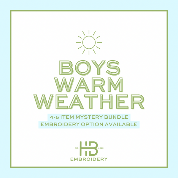 Boys Warm Weather Bundle