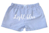 Shortie Shorts - Striped Colors