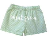 Shortie Shorts - Striped Colors