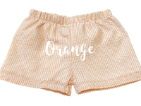 Shortie Shorts - Striped Colors