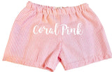 Shortie Shorts - Striped Colors