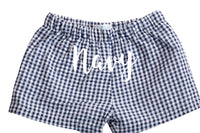 Shortie Shorts - Gingham Colors