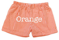 Shortie Shorts - Gingham Colors