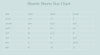 Shortie Shorts - Gingham Colors