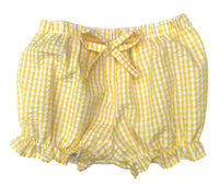 Gingham Bloomers with Bow