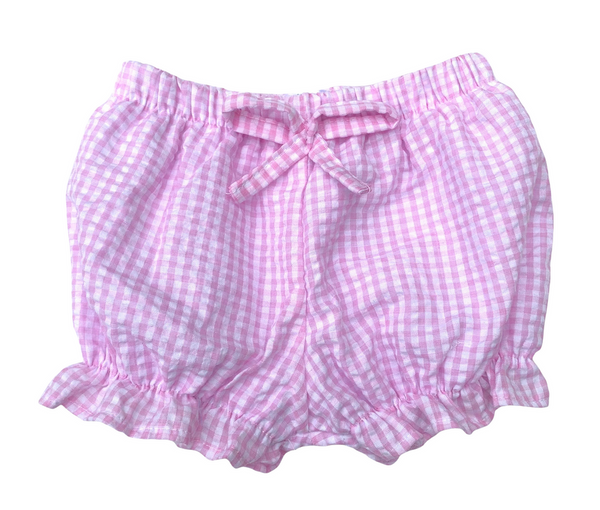 Gingham Bloomers with Bow